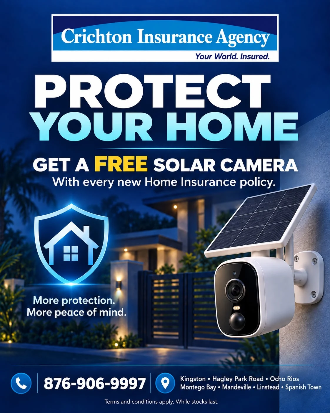 Free Solar Home Camera